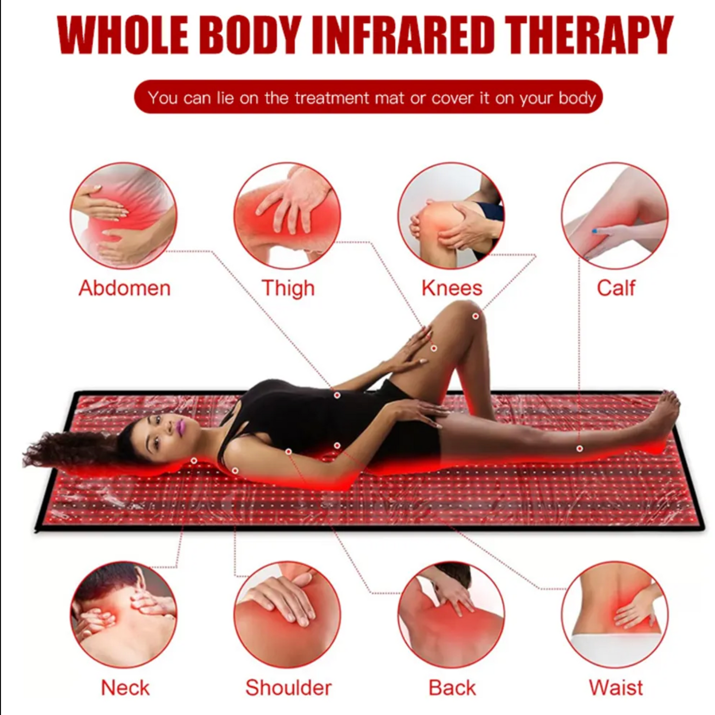 Professional Full Body Infrared LED Blanket – Muscle Recovery & Relaxation Therapy