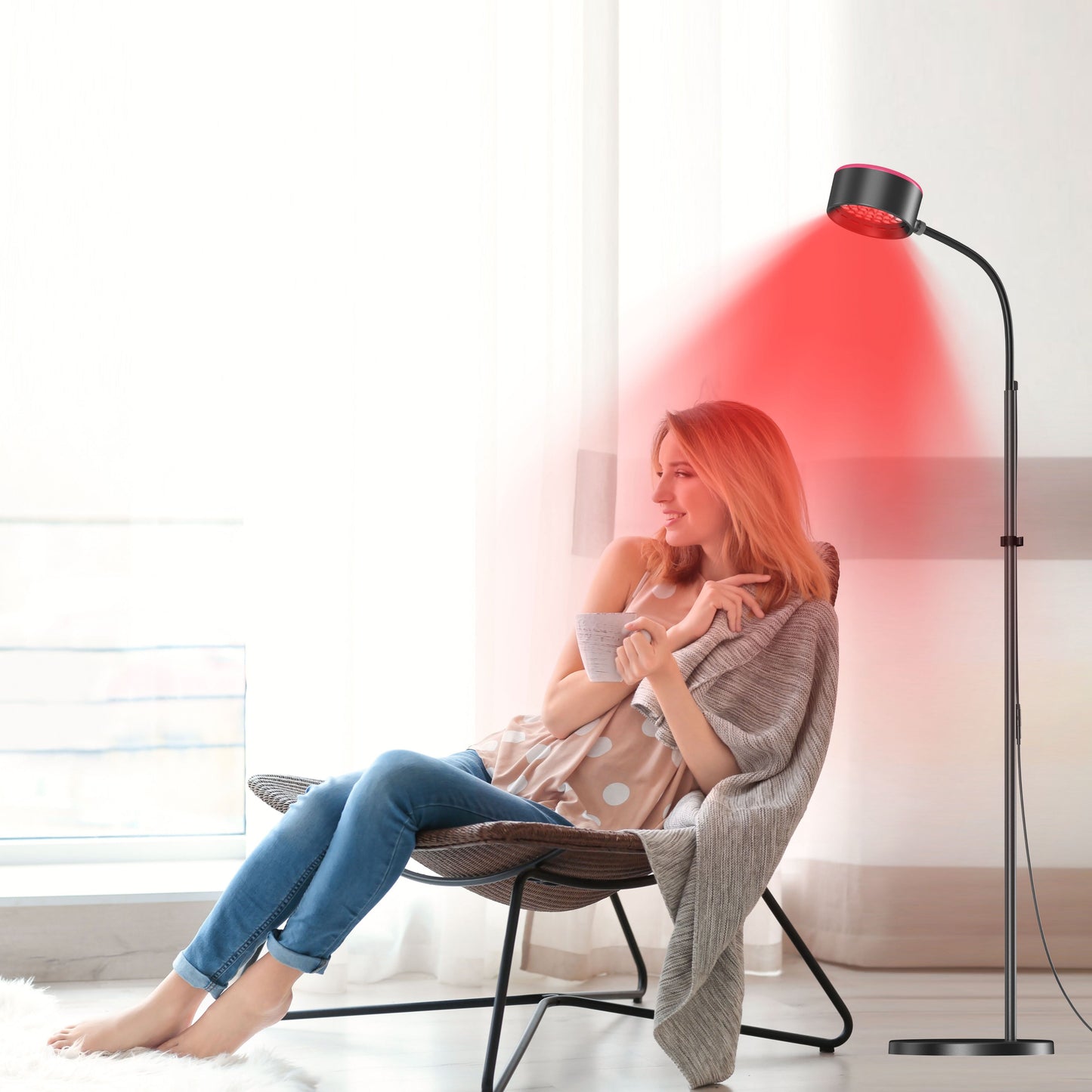 Red Light Therapy Lamp